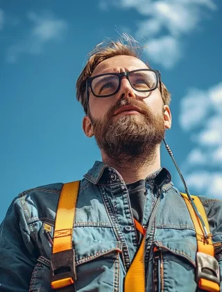 Der Schlosser der Schlosserei Schlüsseldienst Krefeld.